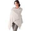 imageDEMDACO Giving Collection Giving Shawl with Pockets  Cozy Wrap for Women  Pockets  Soft Knit  Comfortable  BlanketStyle  Thoughtful Gift for Her  One Size  Light Taupe