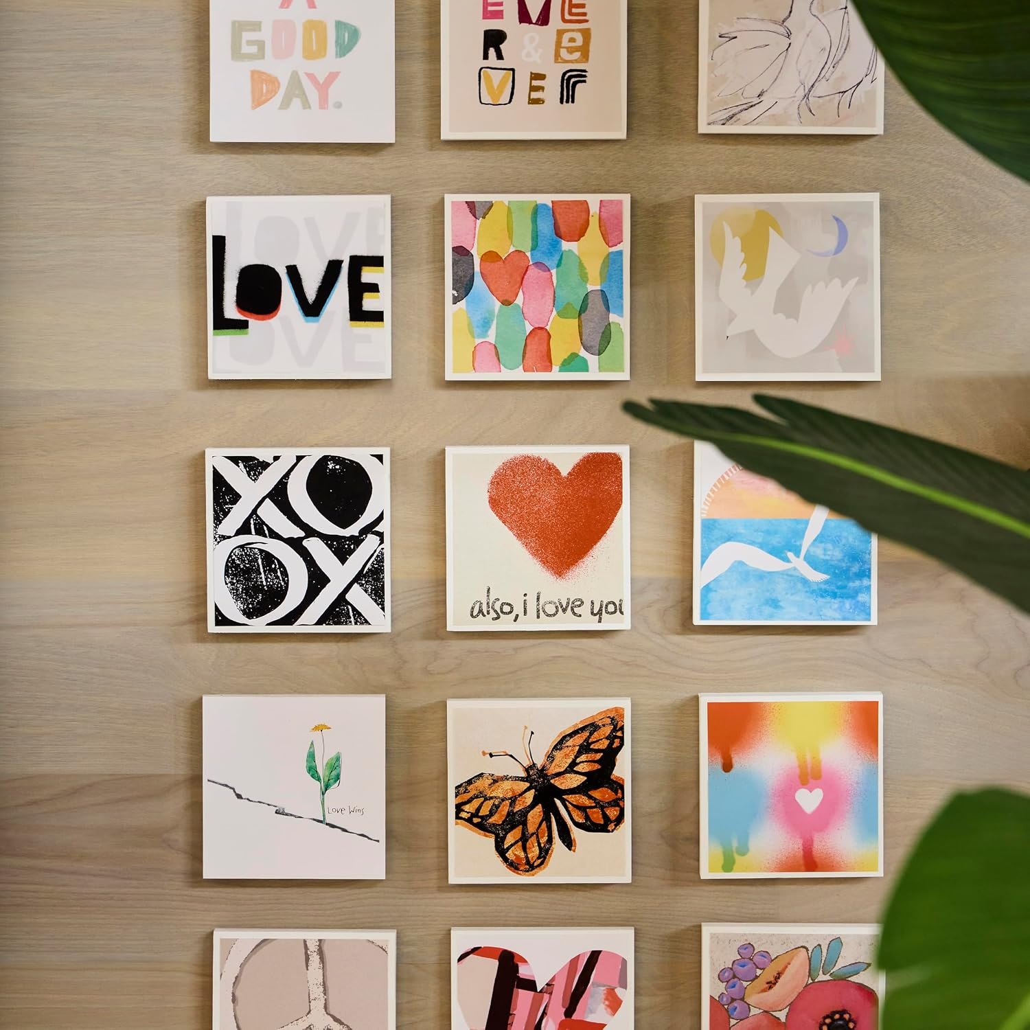 image:imageDEMDACO LOVE 4 Inch BlackWhite MDF Wood Decorative Tabletop Block Sign