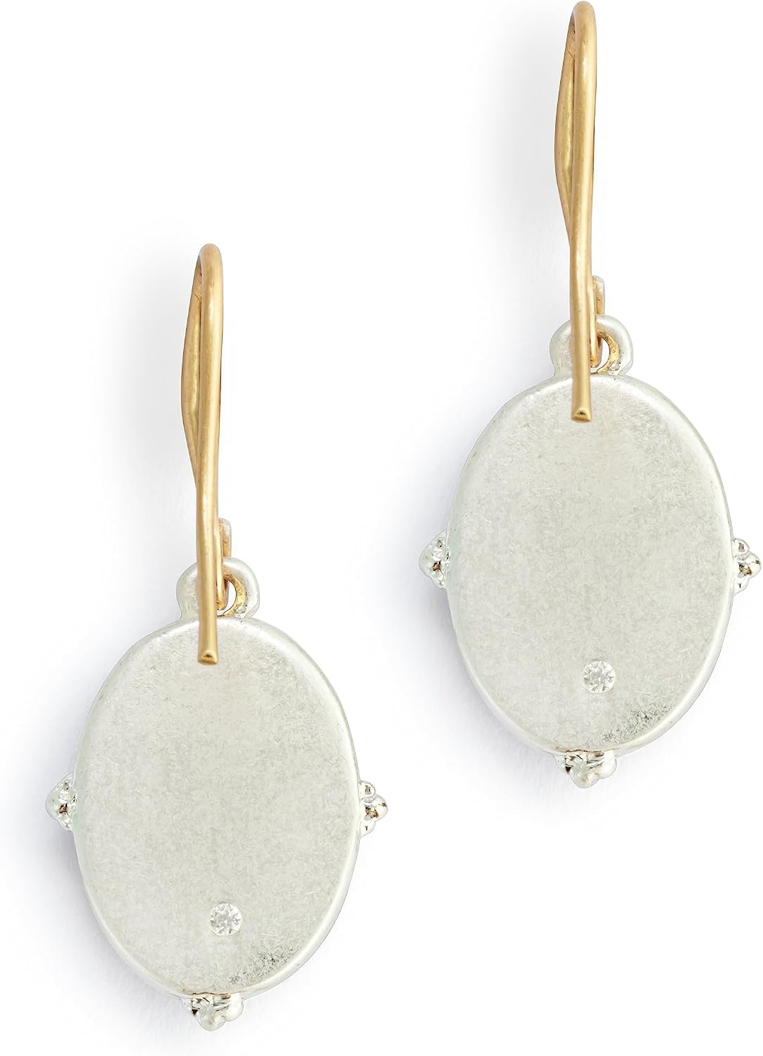 image:imageDEMDACO Wrapped in Prayer Womens One Size Metal Fashion Dangle Drop Earrings Sacred HeartGold Tone