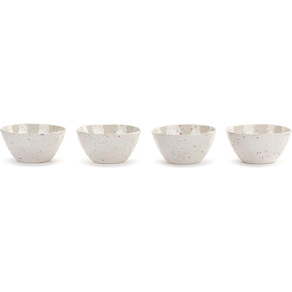 image:imageDEMDACO Decorative Snack Bowls for Nuts Fruit or Dips 3 x 6 Inch Melamine Confetti Set of 4