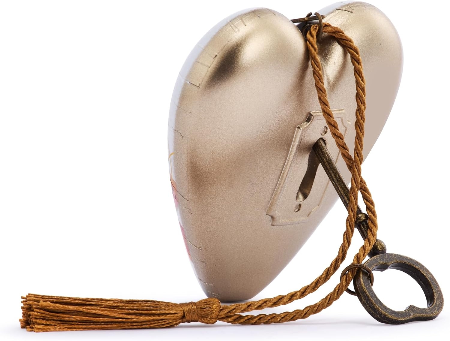 image:imageDEMDACO Art Heart with Vintage Skeleton Key Stand Tabletop Sculpture 35 Inch Resin Free to Fly