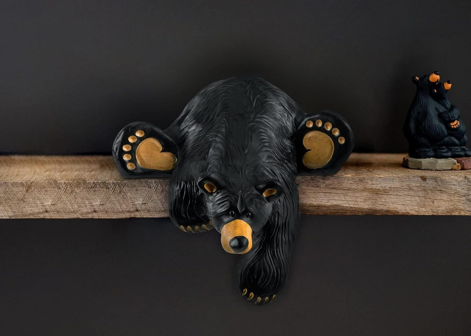 image:imageDEMDACO Bearfoots by Jeff Fleming Curious Bear Shelf Sitter Figurine