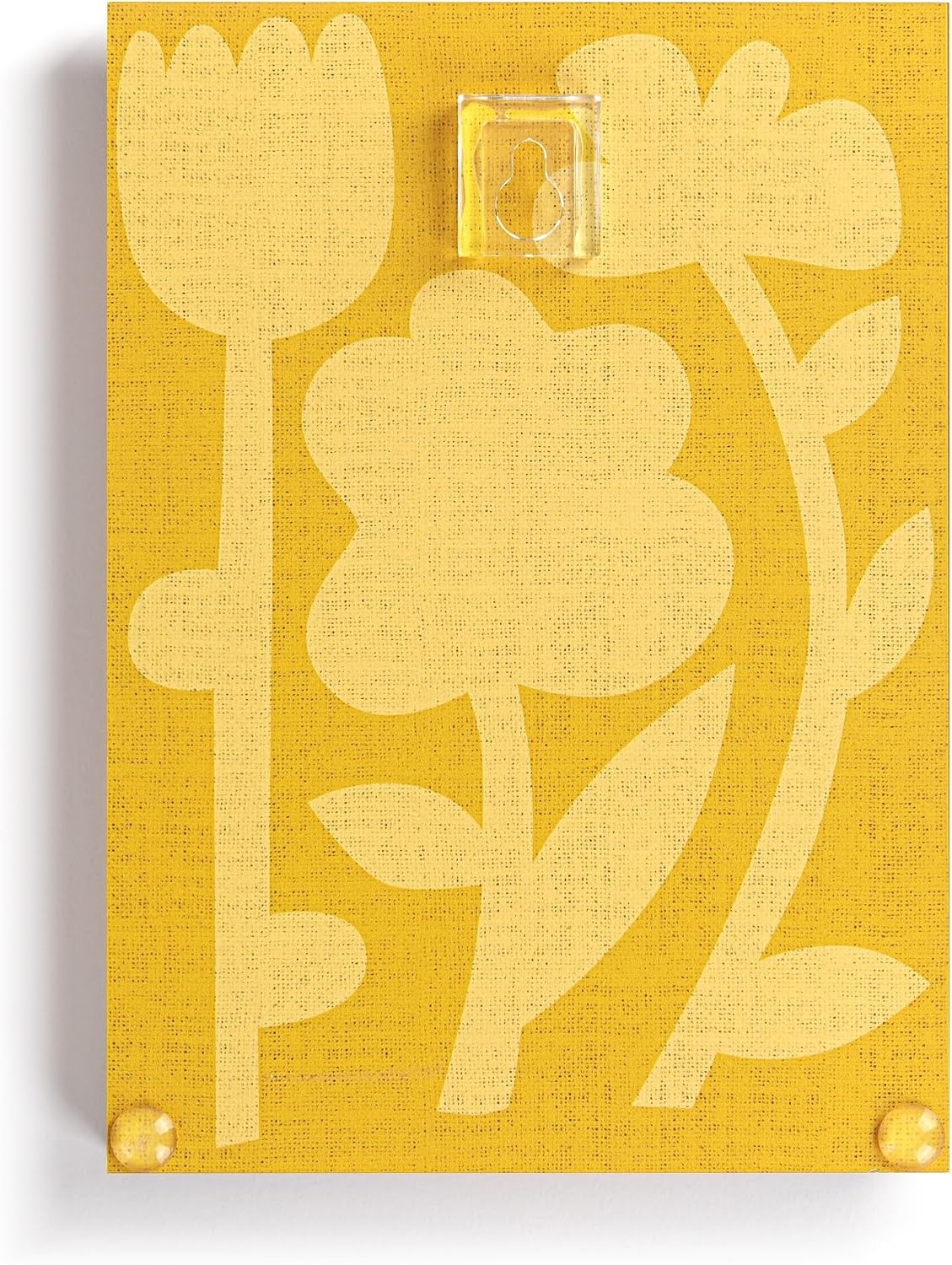 image:imageDEMDACO Hanging Tile Wall Art Everyday Home Dcor 5 x 7 Inch Acrylic Floral Choose Happy Together