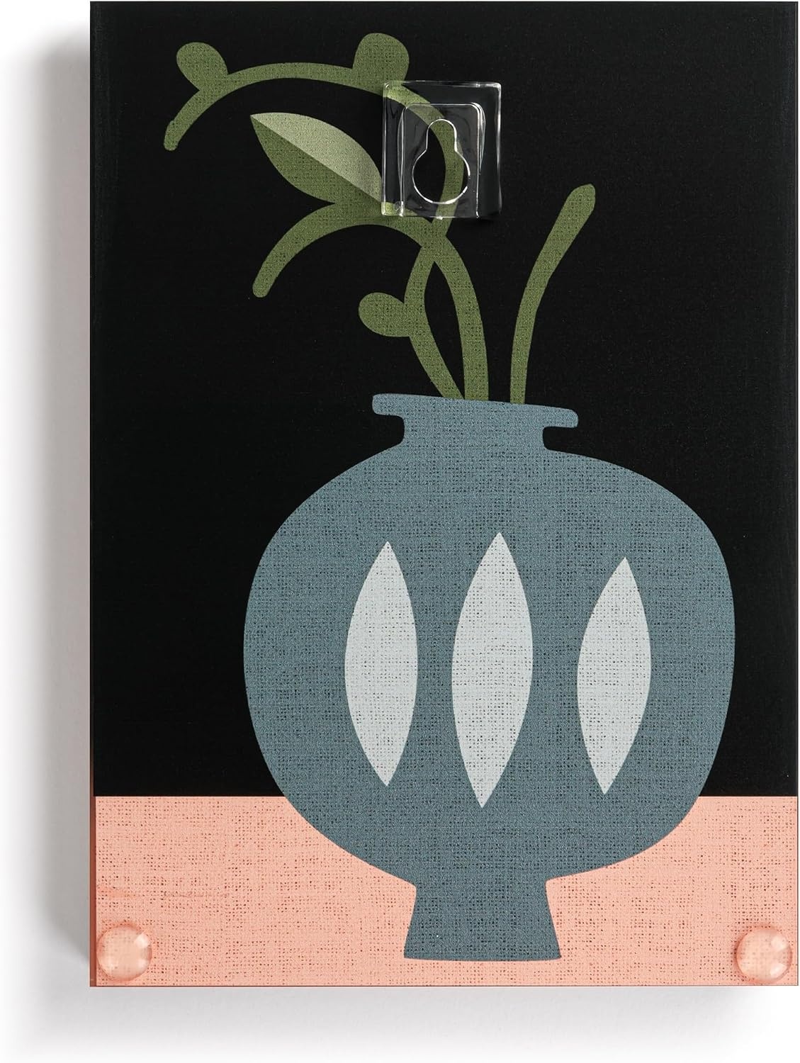 image:imageDEMDACO Hanging Tile Wall Art Everyday Home Dcor 5 x 7 Inch Acrylic Floral Kindness Together