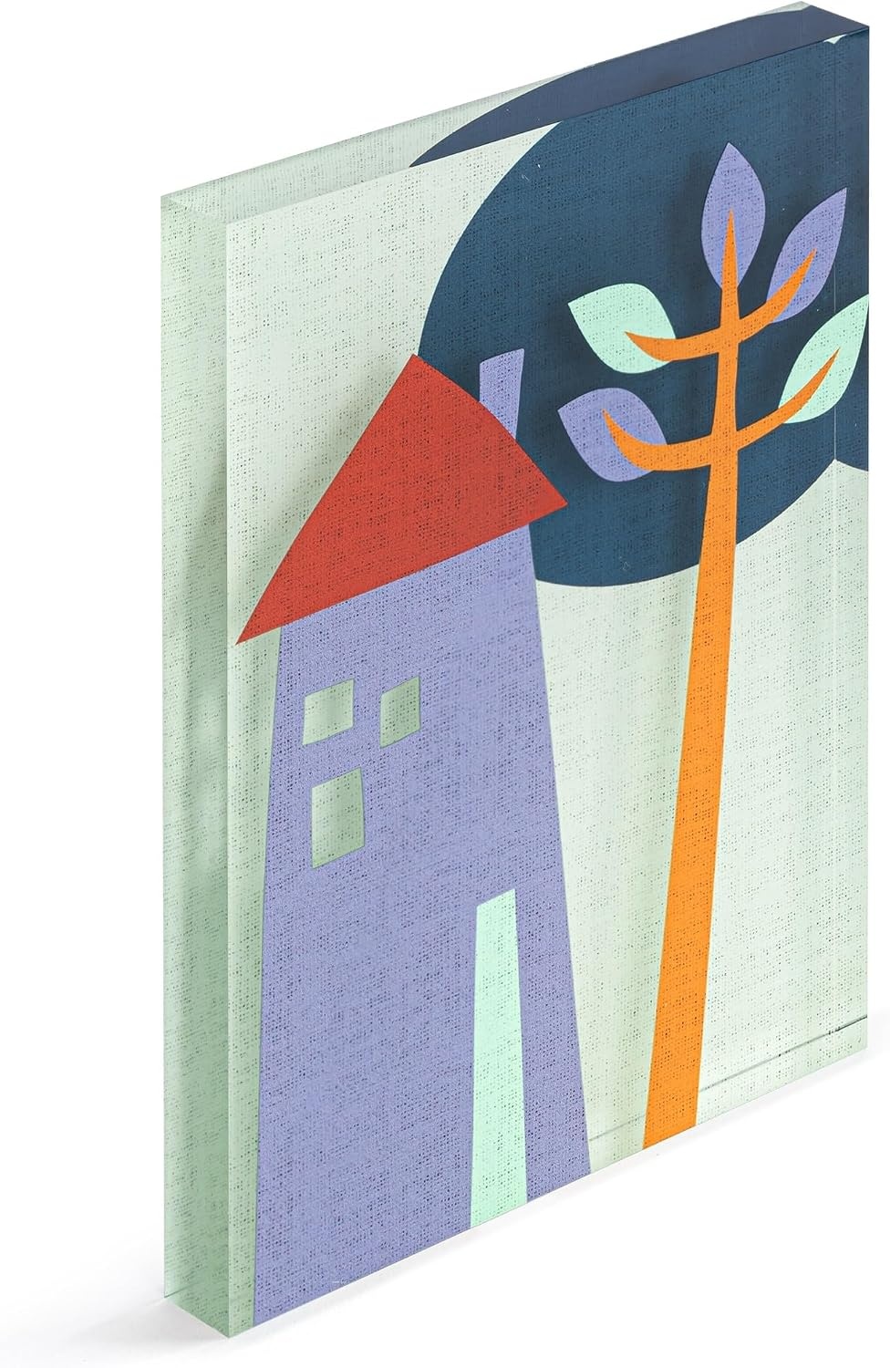 image:imageDEMDACO Hanging Tile Wall Art Everyday Home Dcor 5 x 7 Inch Acrylic Home Together