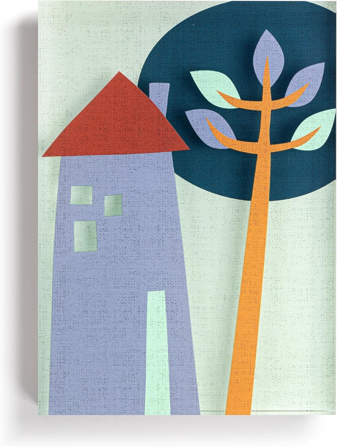 image:imageDEMDACO Hanging Tile Wall Art Everyday Home Dcor 5 x 7 Inch Acrylic Home Together