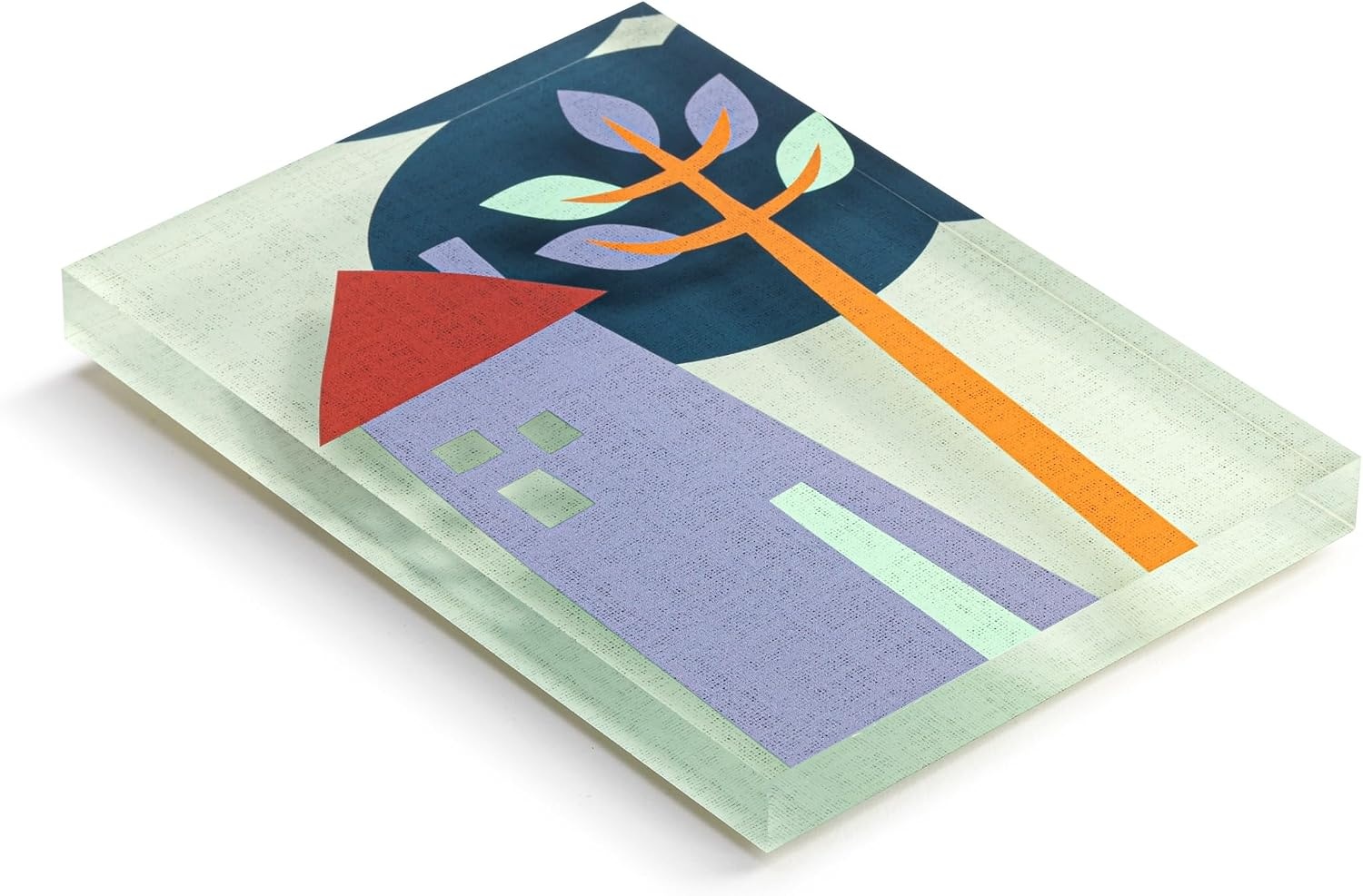 image:imageDEMDACO Hanging Tile Wall Art Everyday Home Dcor 5 x 7 Inch Acrylic Home Together