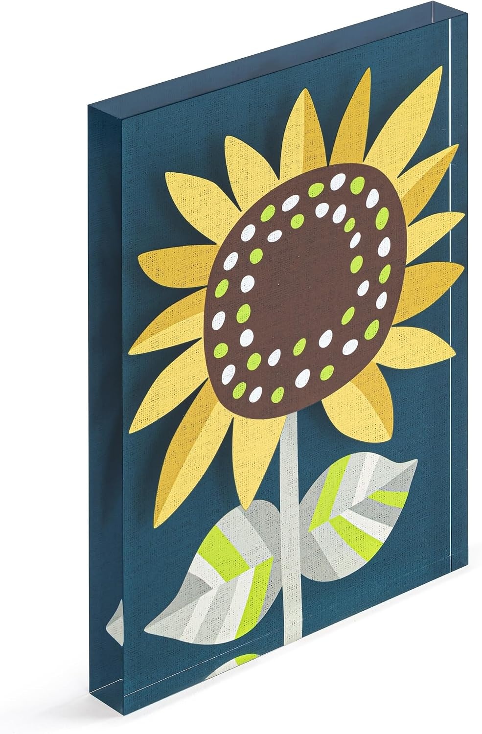 image:imageDEMDACO Hanging Tile Wall Art Everyday Home Dcor 5 x 7 Inch Acrylic Sunshine Together