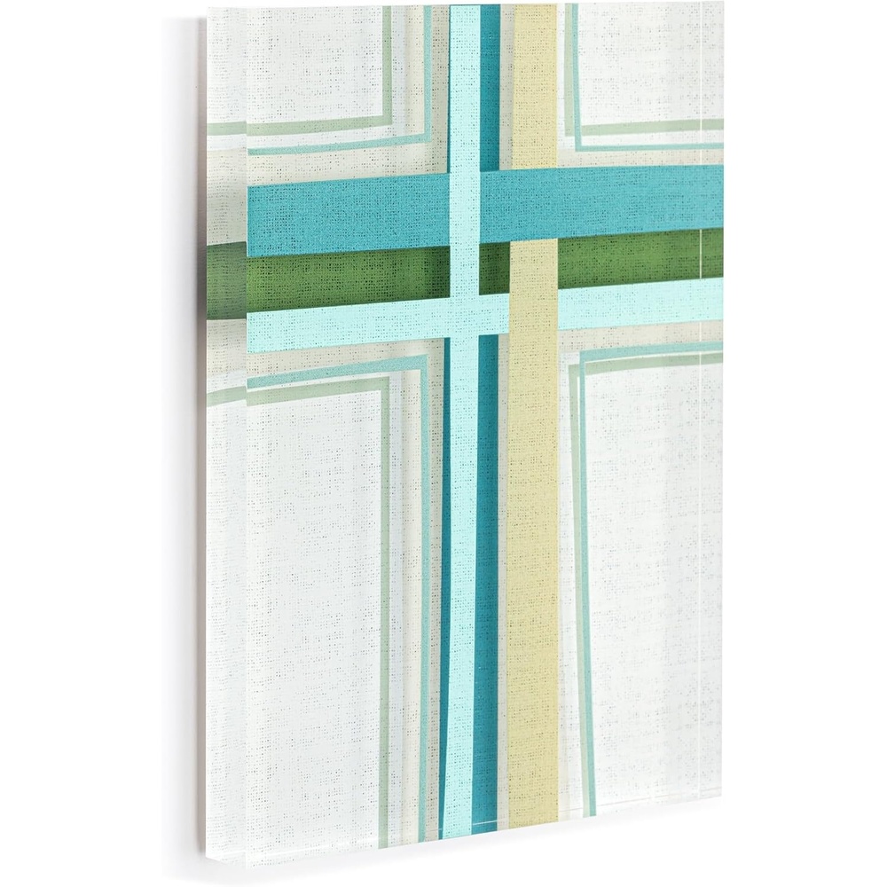 image:imageDEMDACO Hanging Tile Wall Art Everyday Home Dcor 5 x 7 Inch Acrylic Blessed Together