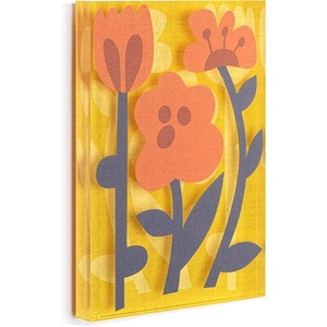 DEMDACO Hanging Tile Wall Art Everyday Home Décor, 5 x 7 Inch Acrylic, Floral Choose Happy Together