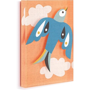 DEMDACO Hanging Tile Wall Art Everyday Home Décor, 5 x 7 Inch Acrylic, Fly Free Together