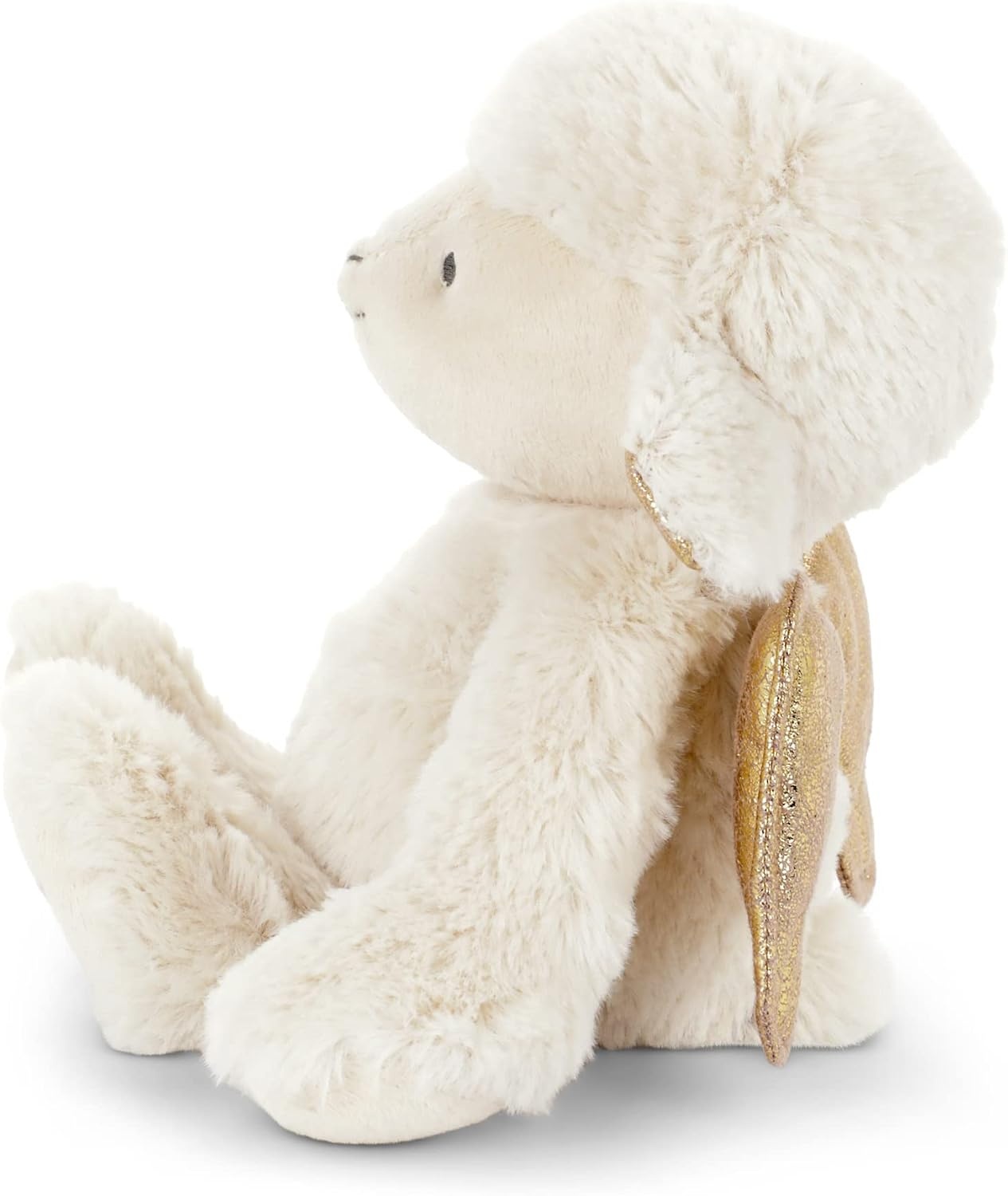image:imageDEMDACO Guardian Angel Lamb 7 Inch Cream and Gold Tone Polyester Plush Stuffed AnimalLamb
