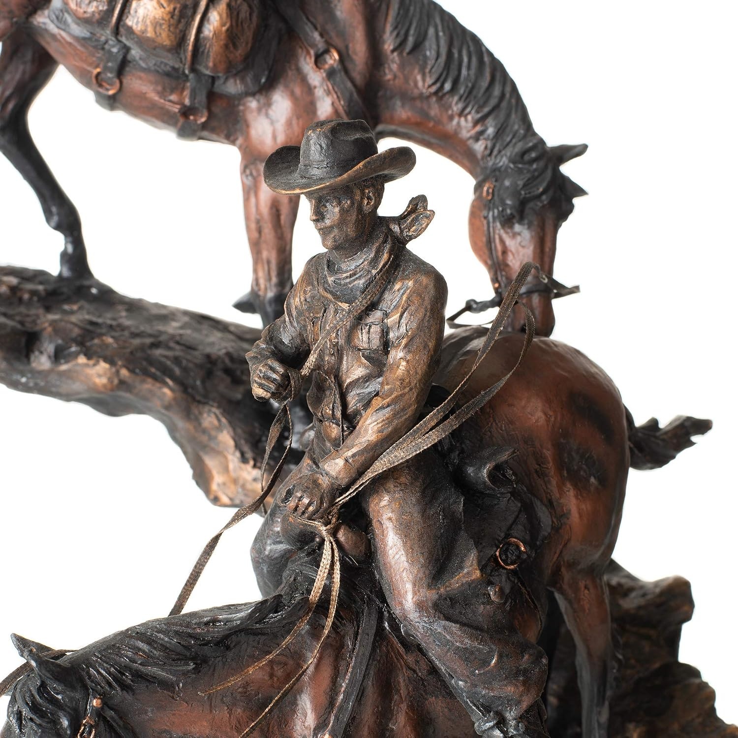 image:imageDEMDACO Last Creek Crossing Decorative Sculpture Bronze Color Finish